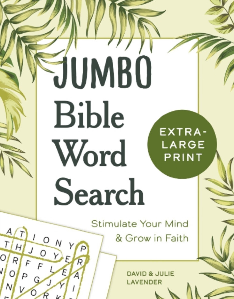 Kniha Jumbo Bible Word Search