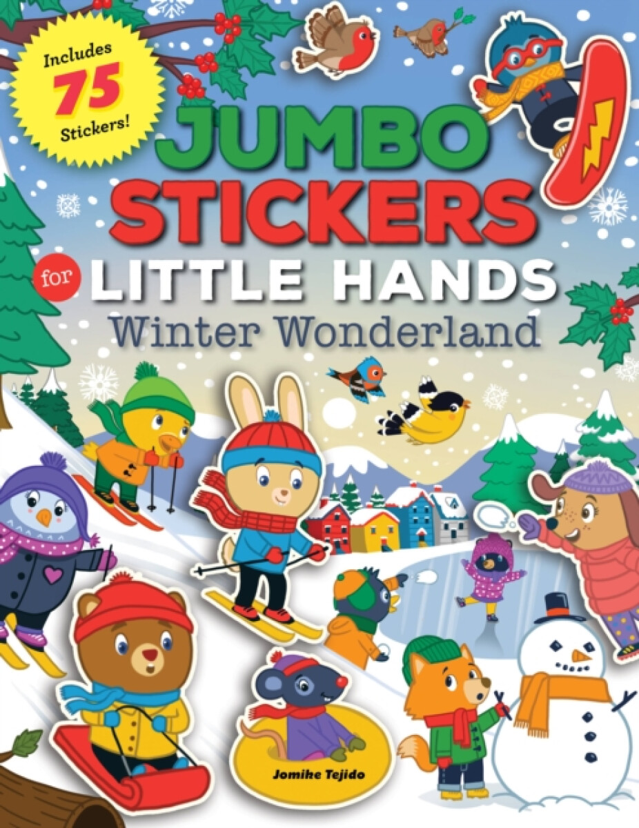 Kniha Jumbo Stickers for Little Hands: Winter Wonderland