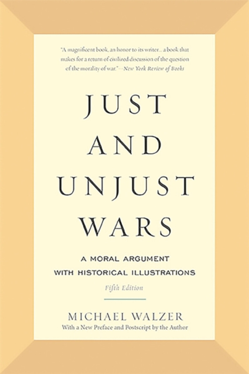 Kniha Just and Unjust Wars