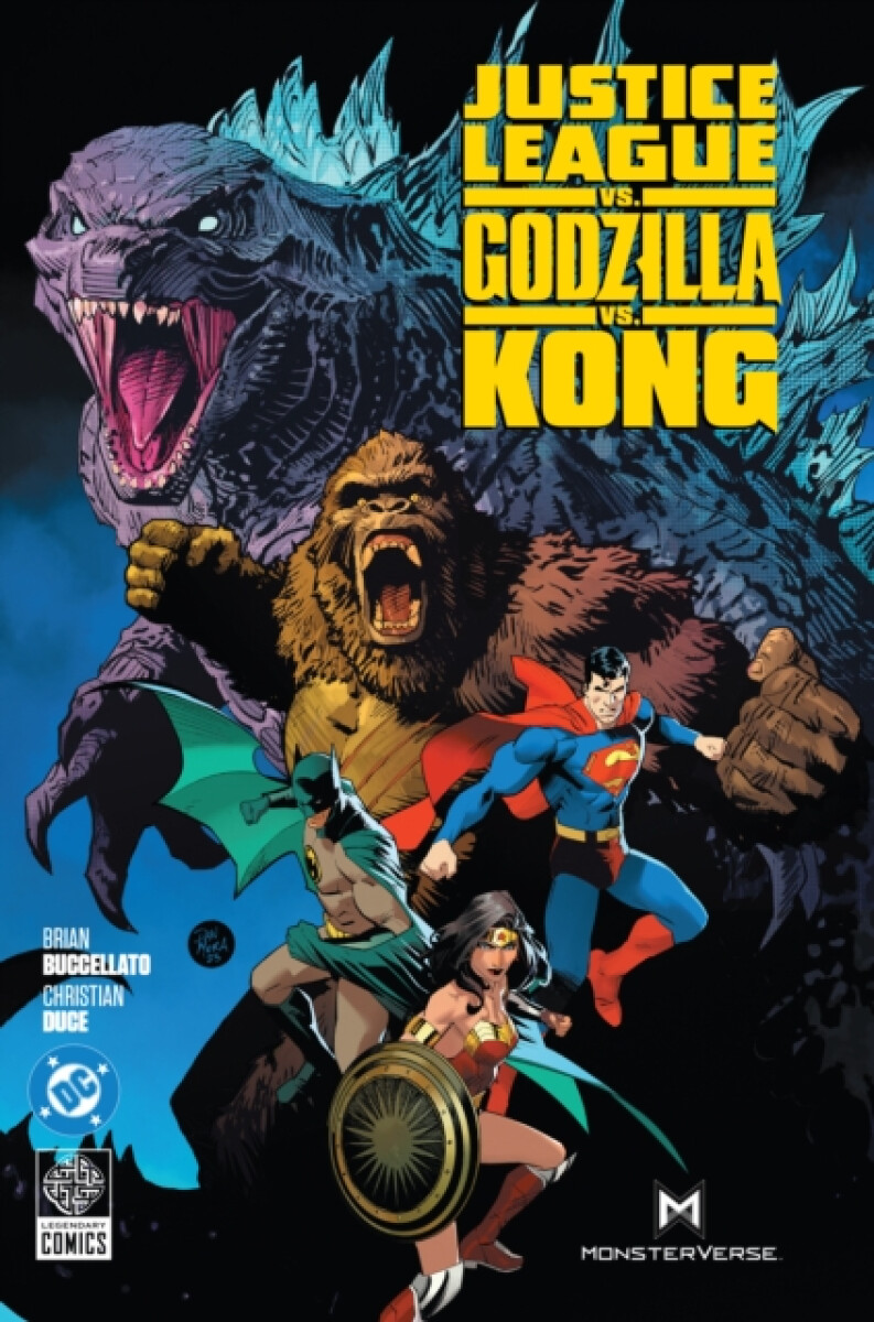 Kniha Justice League vs. Godzilla vs. Kong