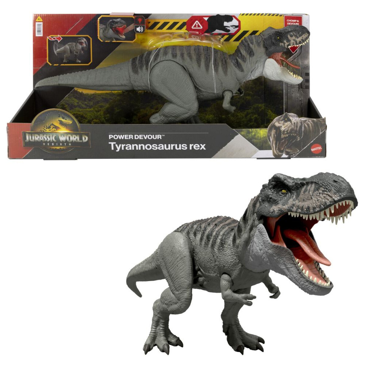 Kniha Jurrasic World dinosaurus T-REX