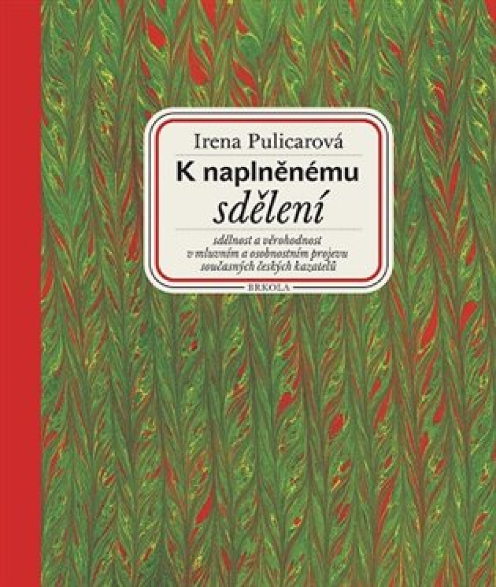 Kniha K naplněnému sdělení