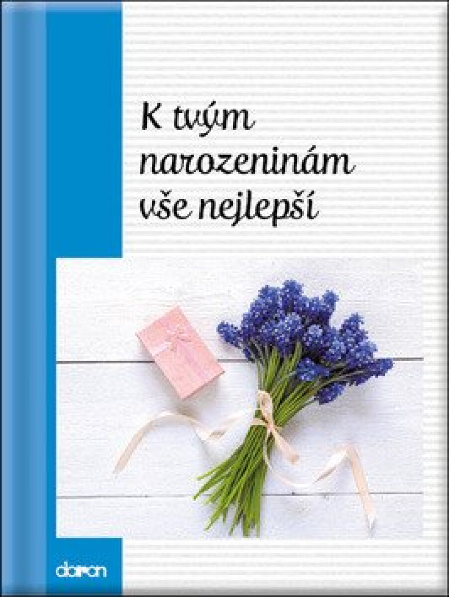 Kniha K tvým narozeninám vše nejlepší