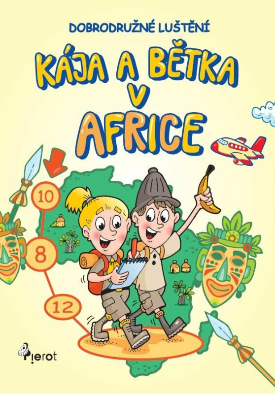 Kája a Bětka v Africe - Dobrodružné luštění koupíte na Knihydobrovsky.cz