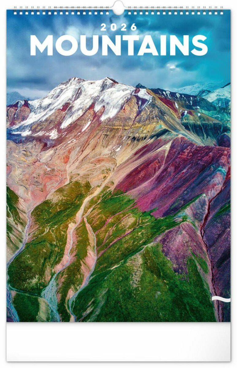 Nástěnný kalendář Hory 2026