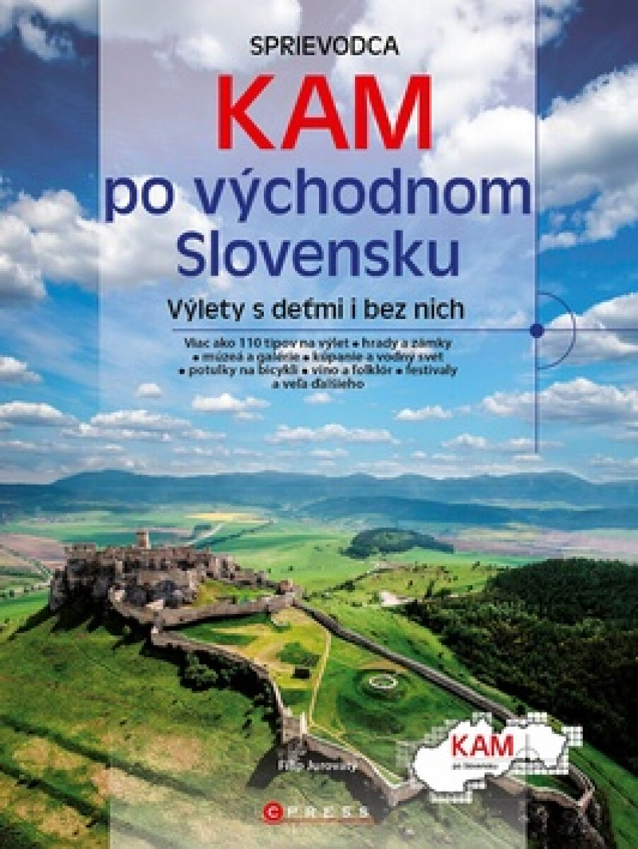 Kniha Kam po východnom Slovensku