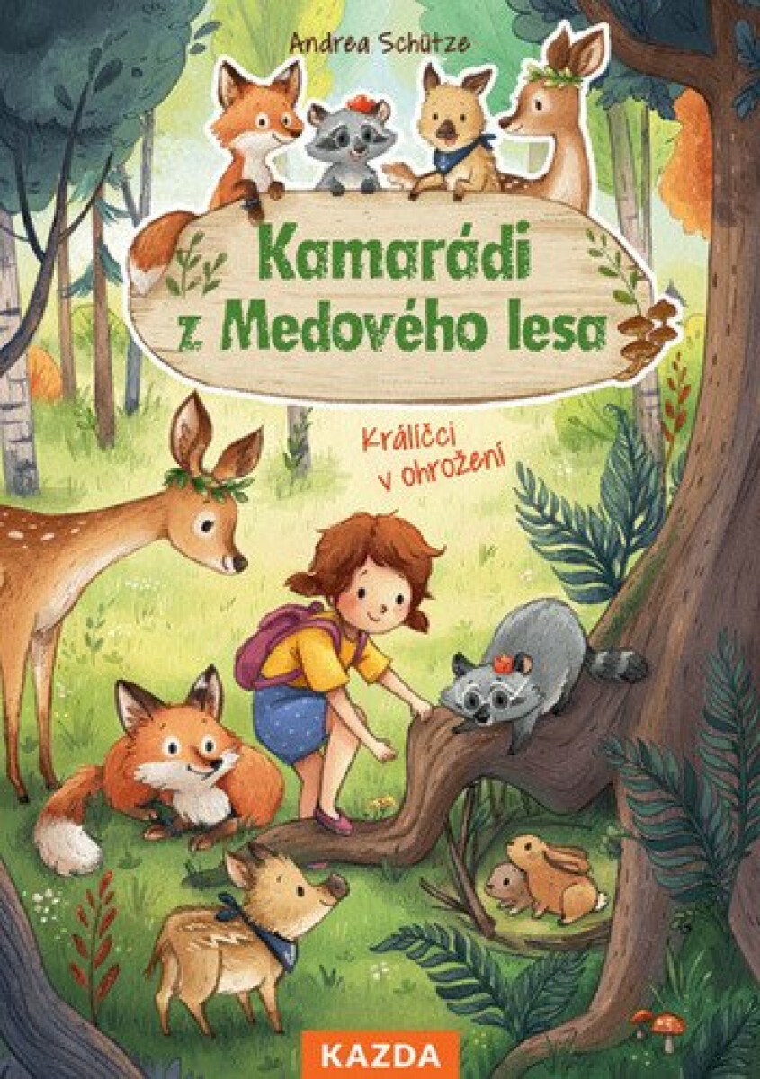 Kniha Kamarádi z Medového lesa - Králíčci v ohrožení