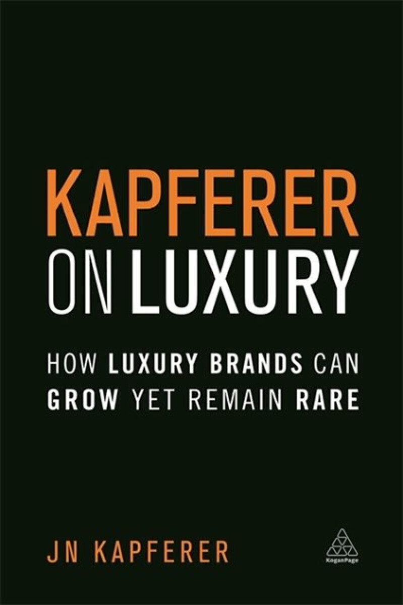 Kniha Kapferer on Luxury