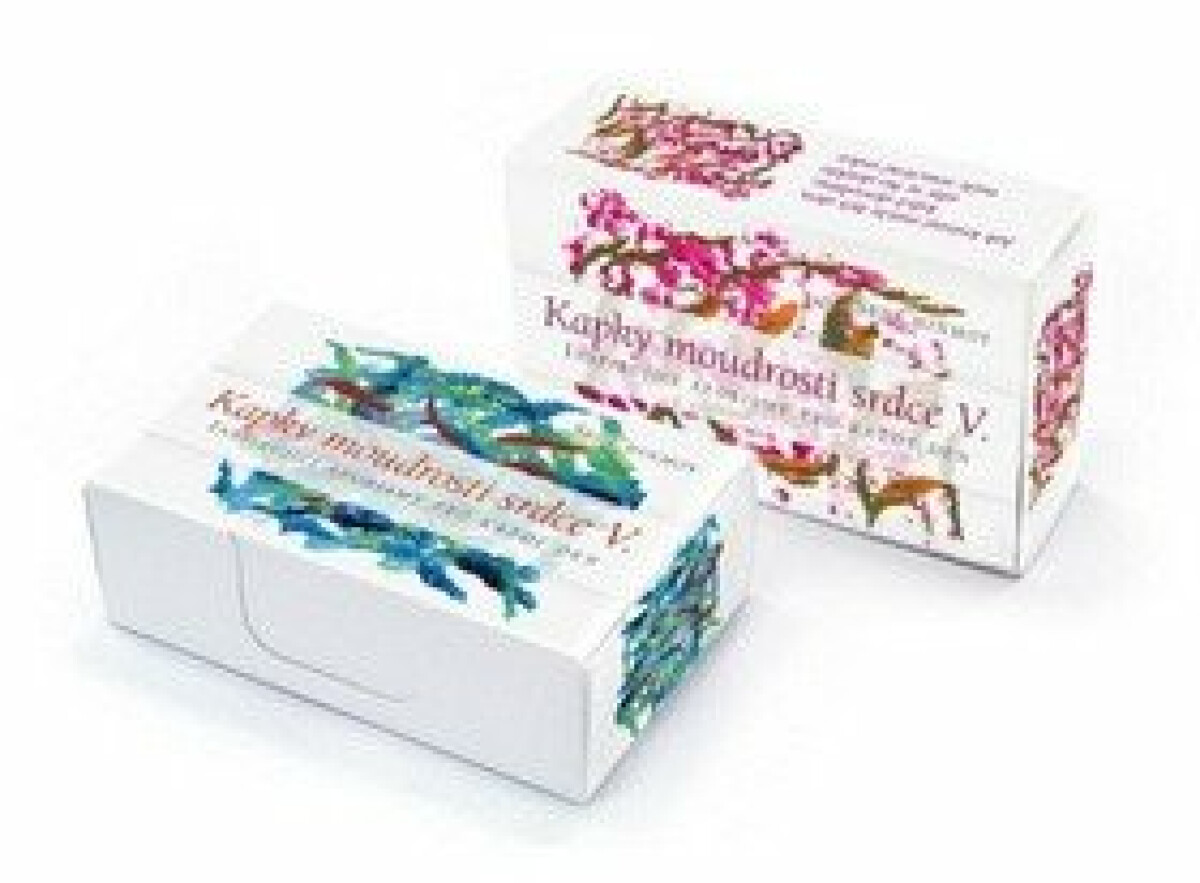 Kniha Kapky moudrosti srdce V. - karty