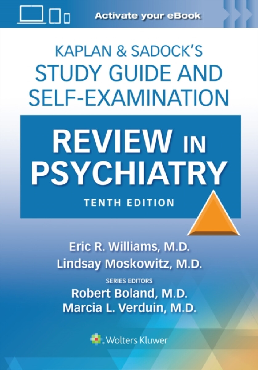 Kniha Kaplan a Sadock’s Study Guide and Self-Examination Review in Psychiatry