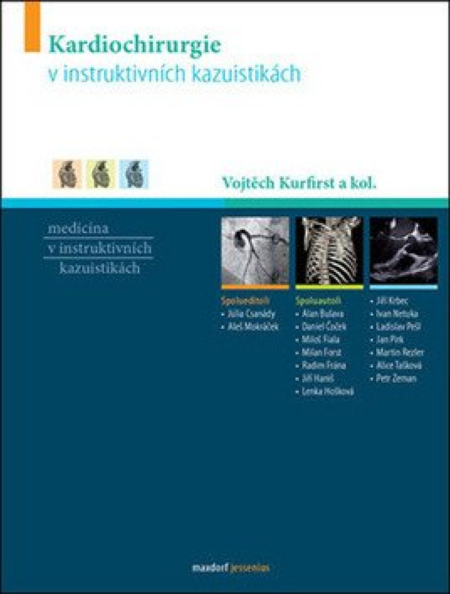 Kniha Kardiochirurgie v instruktivních kazuistikách
