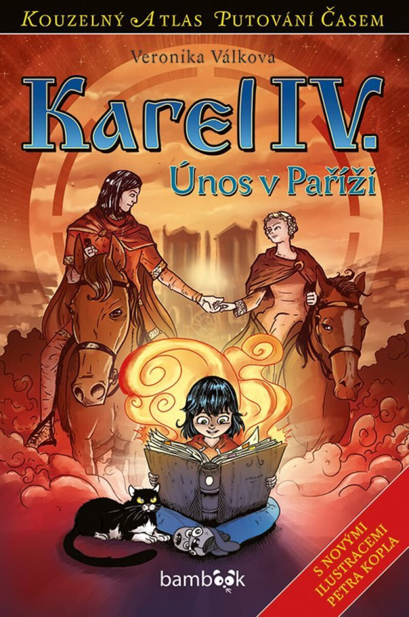 Kniha Karel IV. - Únos v Paříži