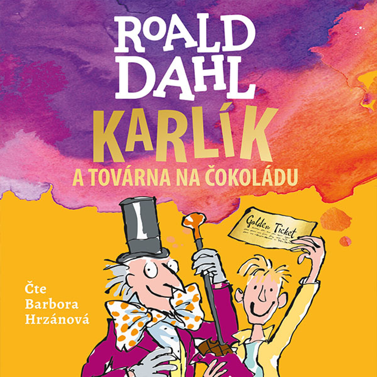 Levně Karlík a továrna na čokoládu - Roald Dahl - audiokniha