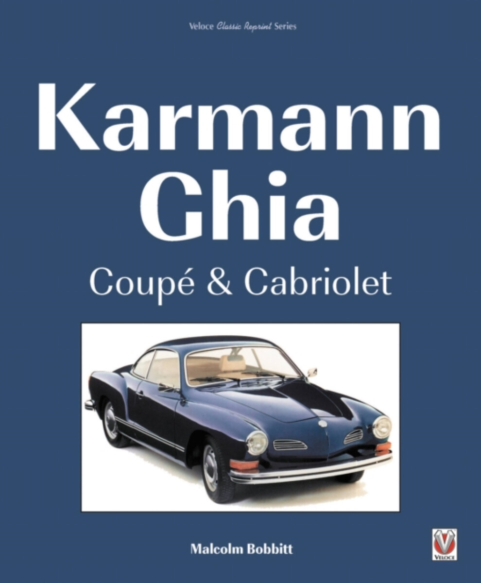 Kniha Karmann Ghia Coupe a Cabriolet