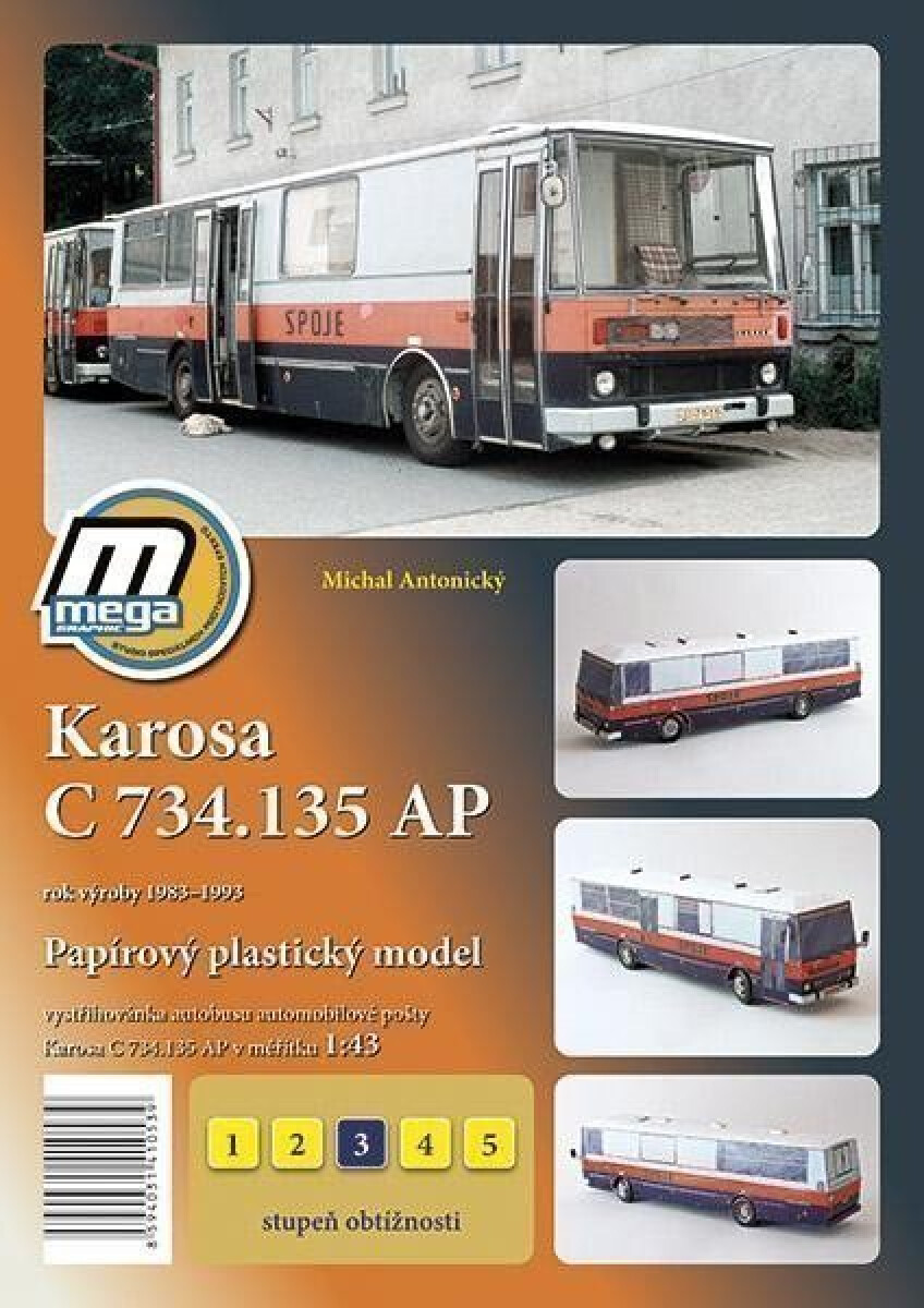 Kniha Karosa C734.135 AP