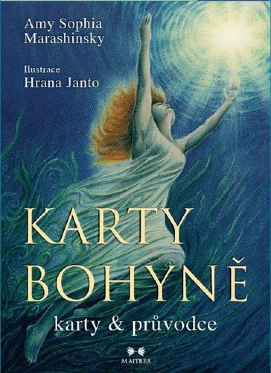 Kniha Karty bohyně - 52 obrázkových karet & průvodce