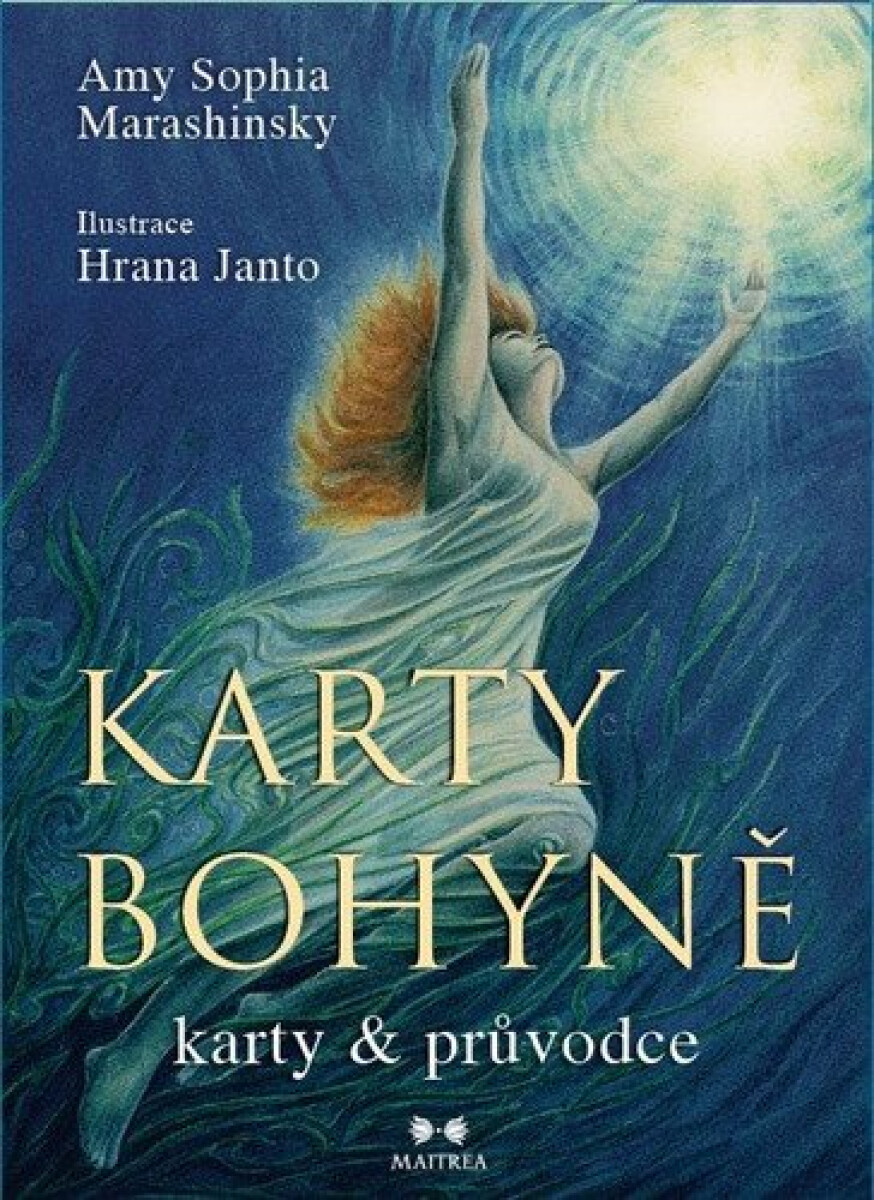 Kniha Karty bohyně - 52 obrázkových karet & průvodce