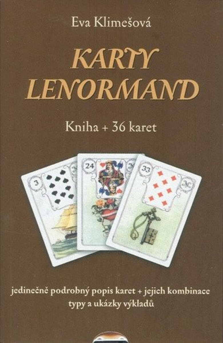 Kniha Karty Lenormand (kniha + 36 karet)