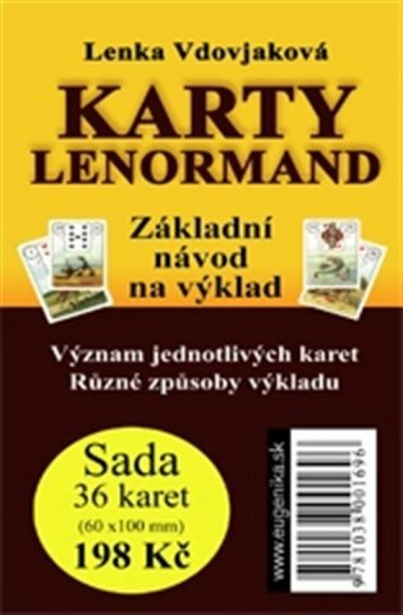 Kniha Karty Lenormand