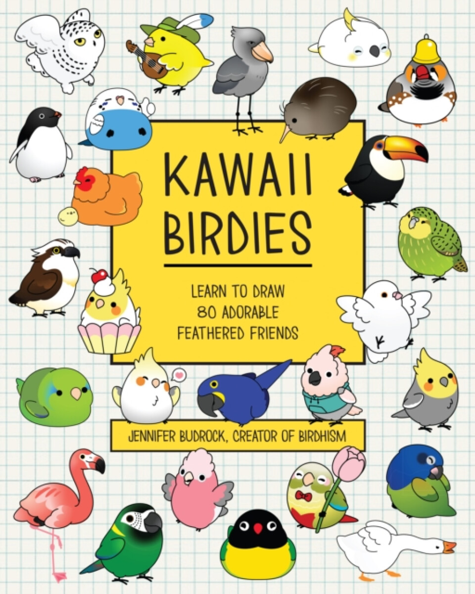 Kniha Kawaii Birdies