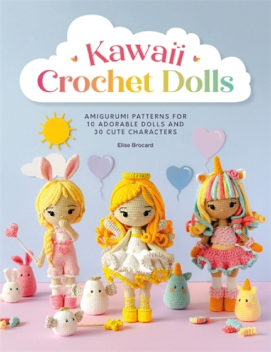 Kniha Kawaii Crochet Dolls