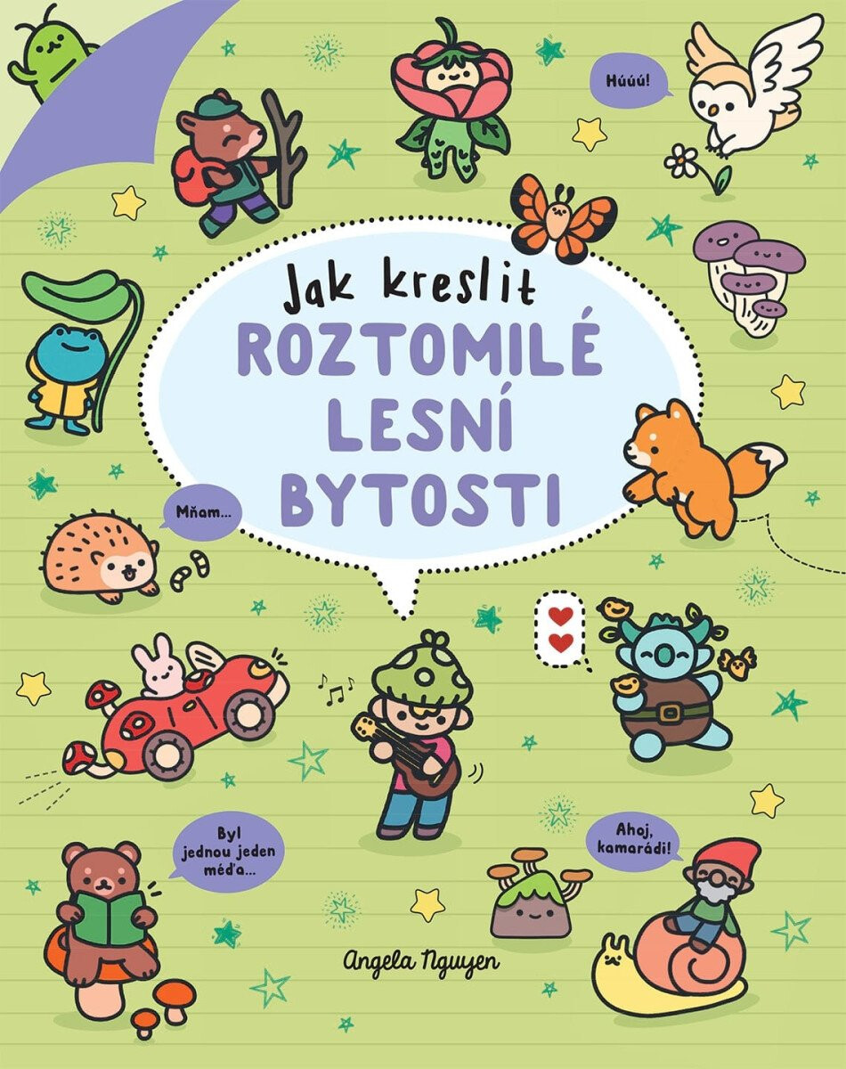 Kniha Kawaii - Jak kreslit roztomilé lesní bytosti