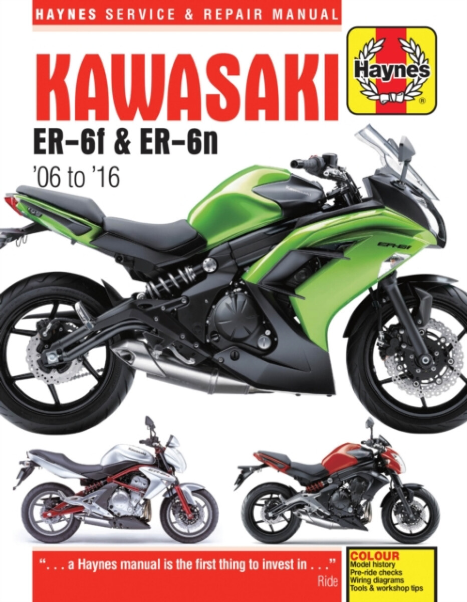 Kniha Kawasaki ER-6f a ER-6n (06 - 16)