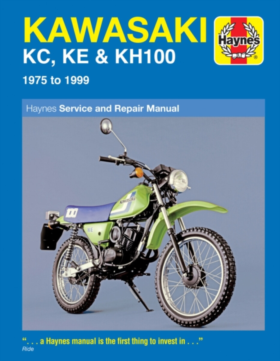 Kniha Kawasaki KC, KE a KH100 (75 - 99)