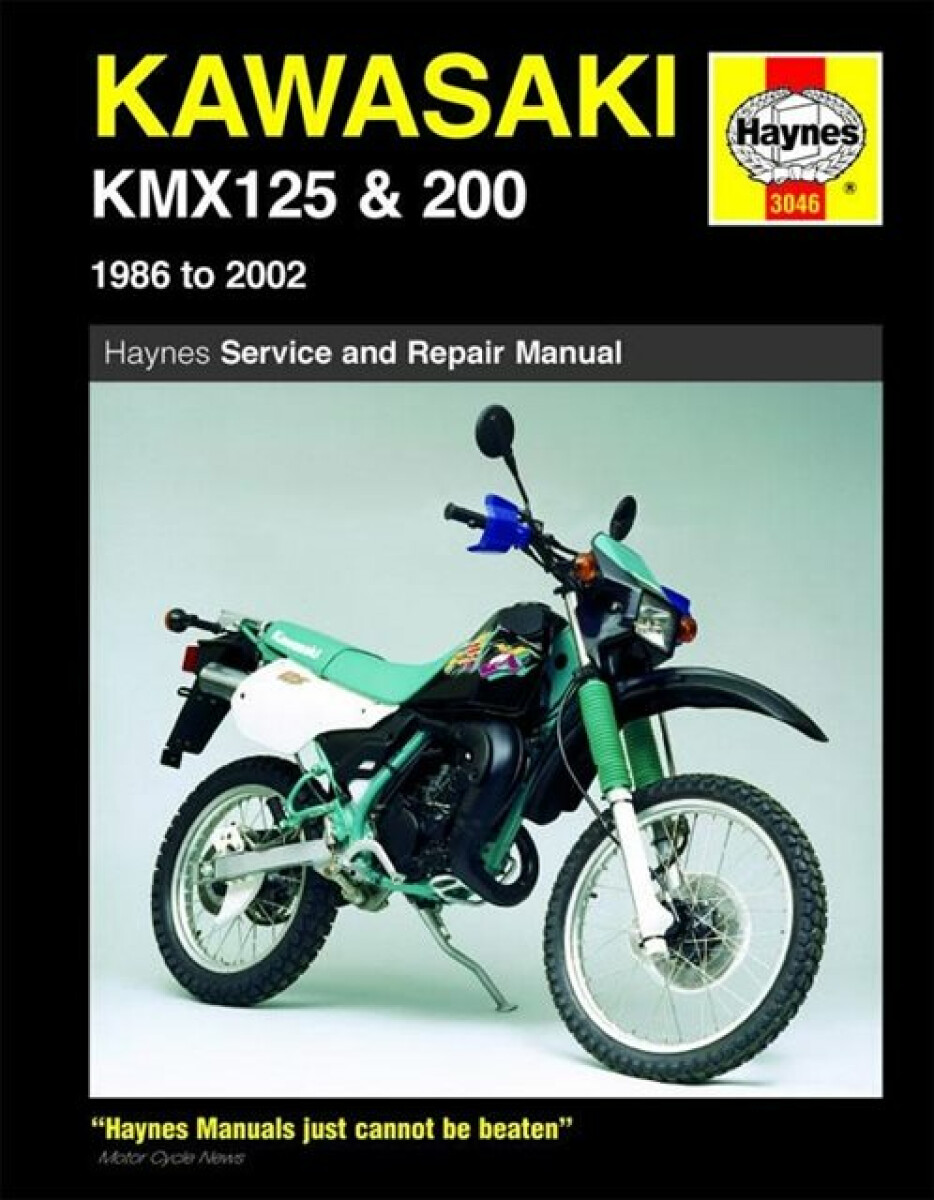 Kniha Kawasaki KMX125 a 200 (86 - 02)