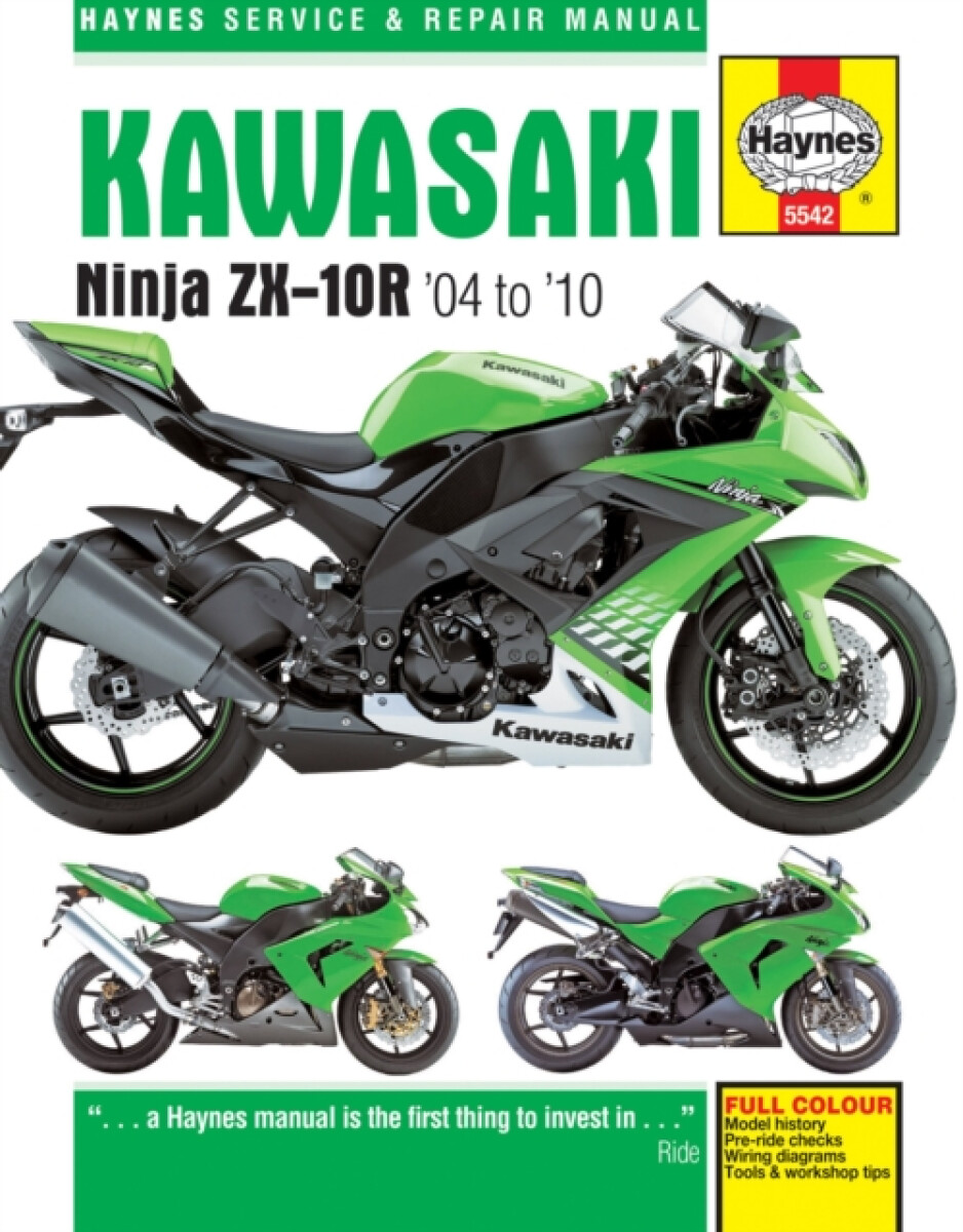 Kniha Kawasaki Ninja ZX-10R (04 - 10)