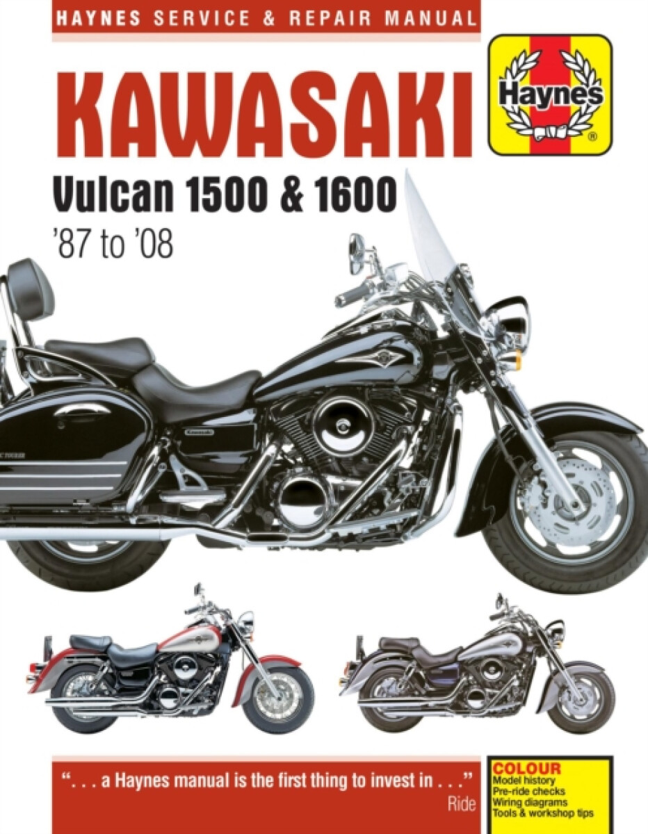 Kniha Kawasaki Vulcan 1500 a 1600 (87-08)