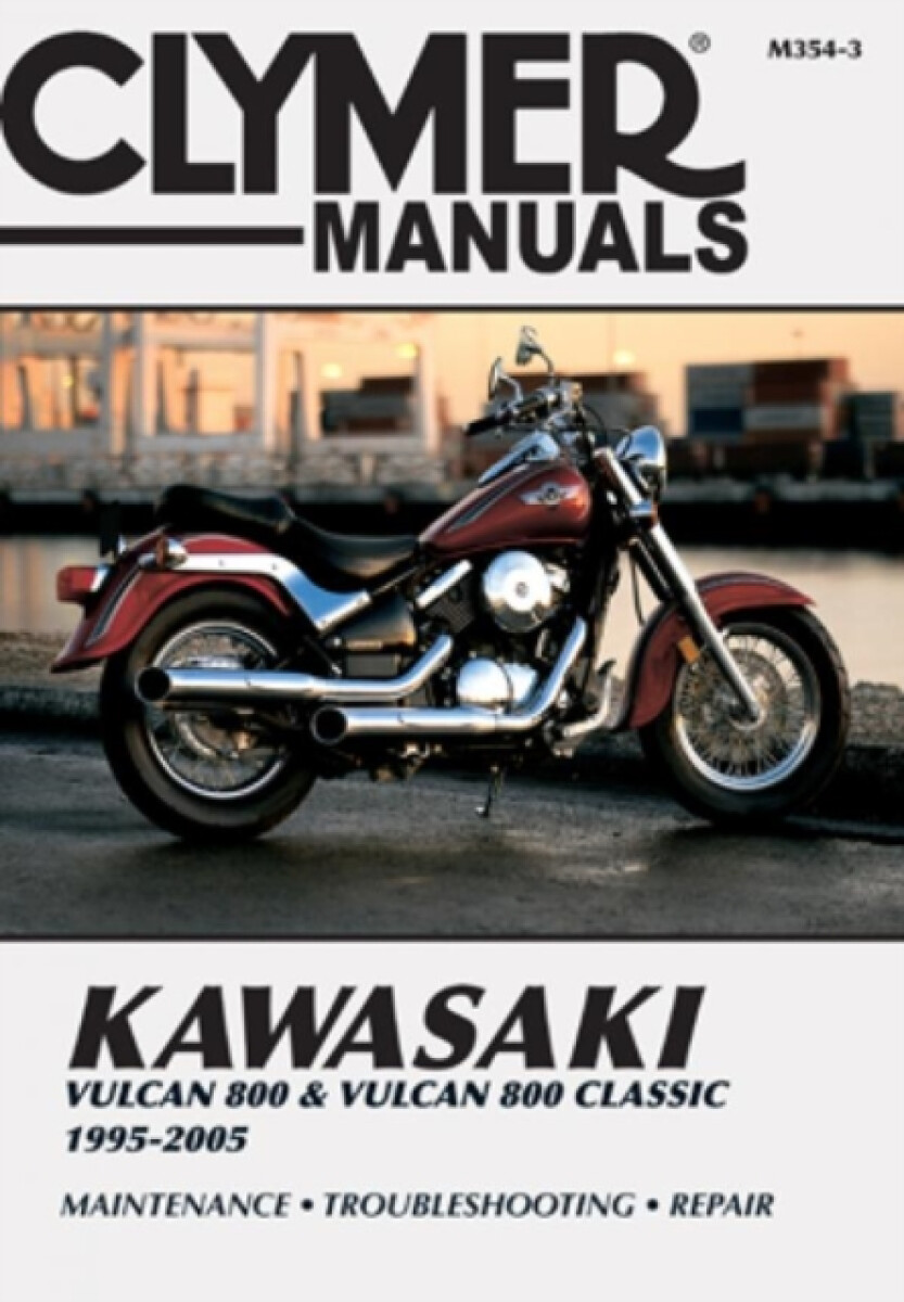 Kniha Kawasaki Vulcan 800 a Vulcan 800 Classic Motorcycle (1995-2005) Service Repair Manual