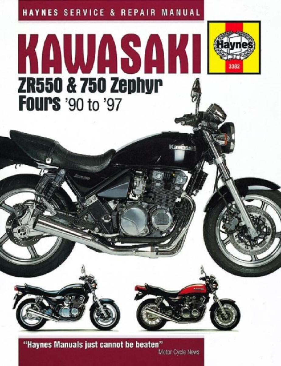 Kniha Kawasaki ZR550 a 750 Zephyr Fours (90-97)