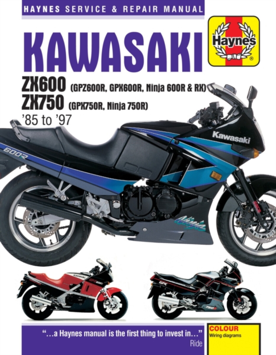 Kniha Kawasaki ZX600 Ninja