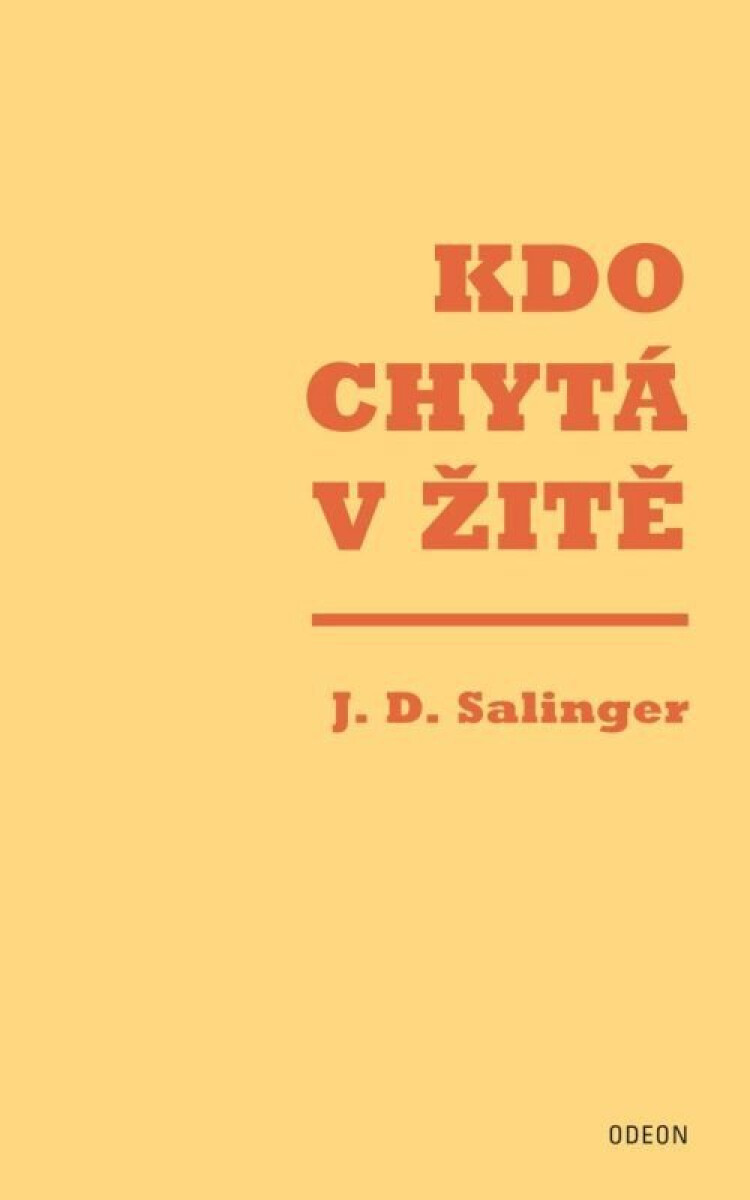Kniha Kdo chytá v žitě