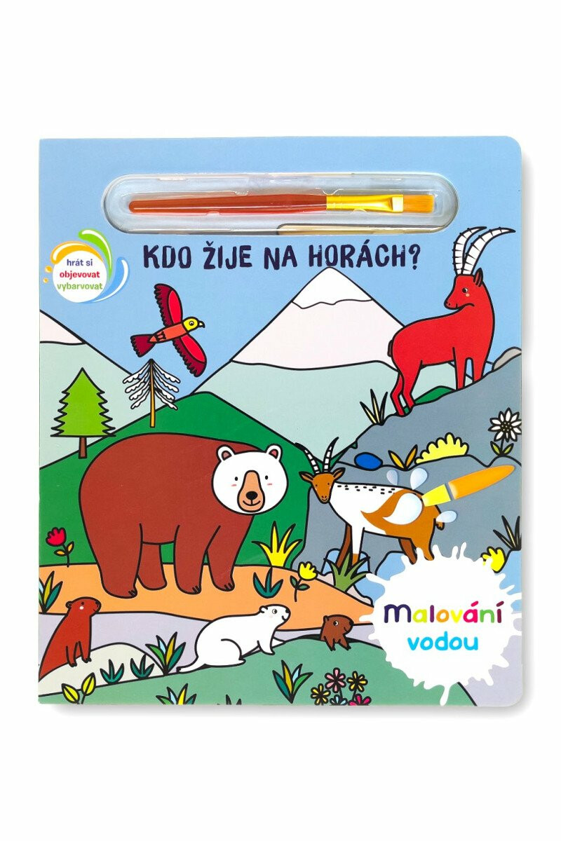 Malování vodou - Kdo žije na horách? koupíte na Knihydobrovsky.cz