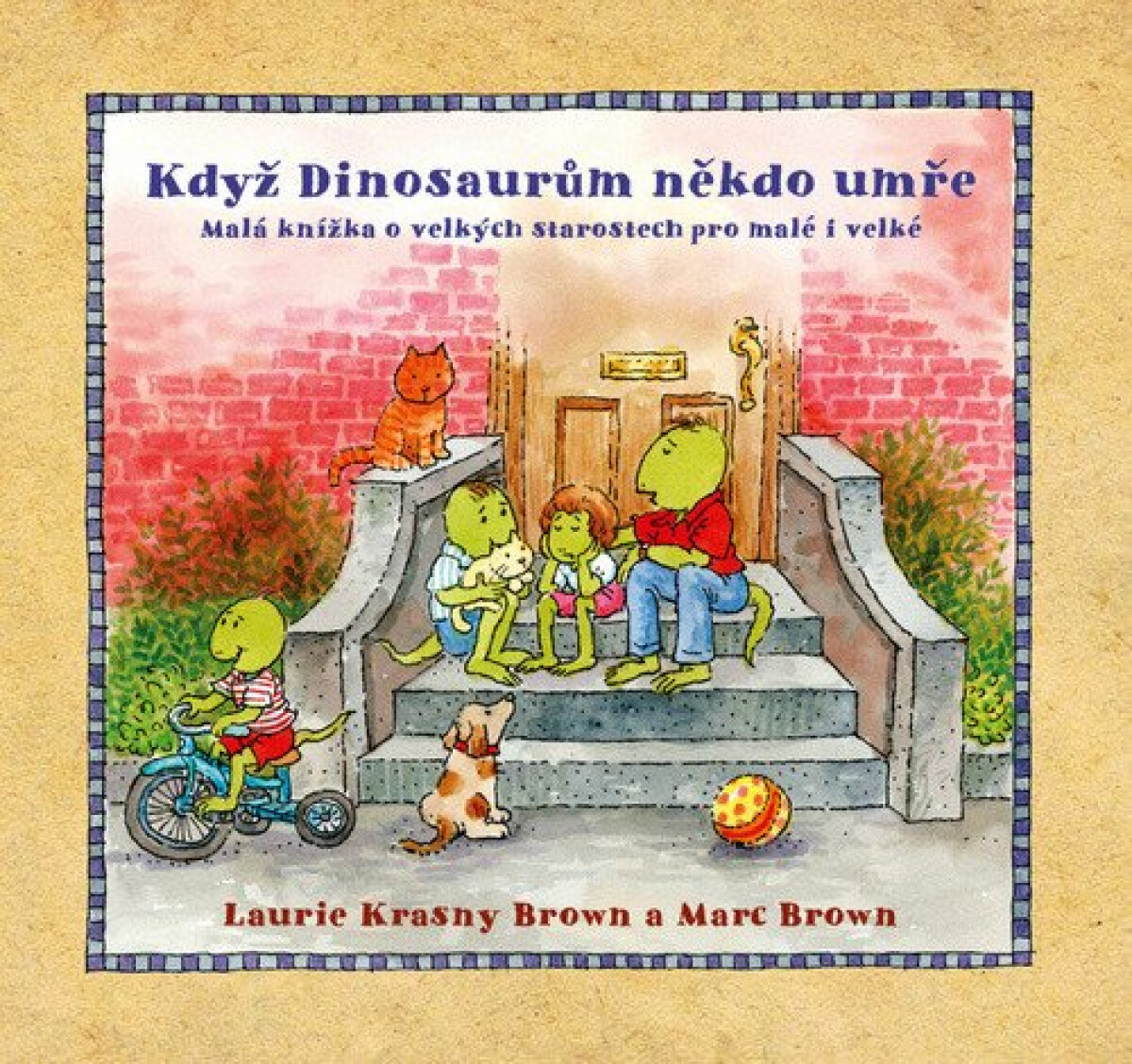 Kniha Když dinosaurům někdo umře