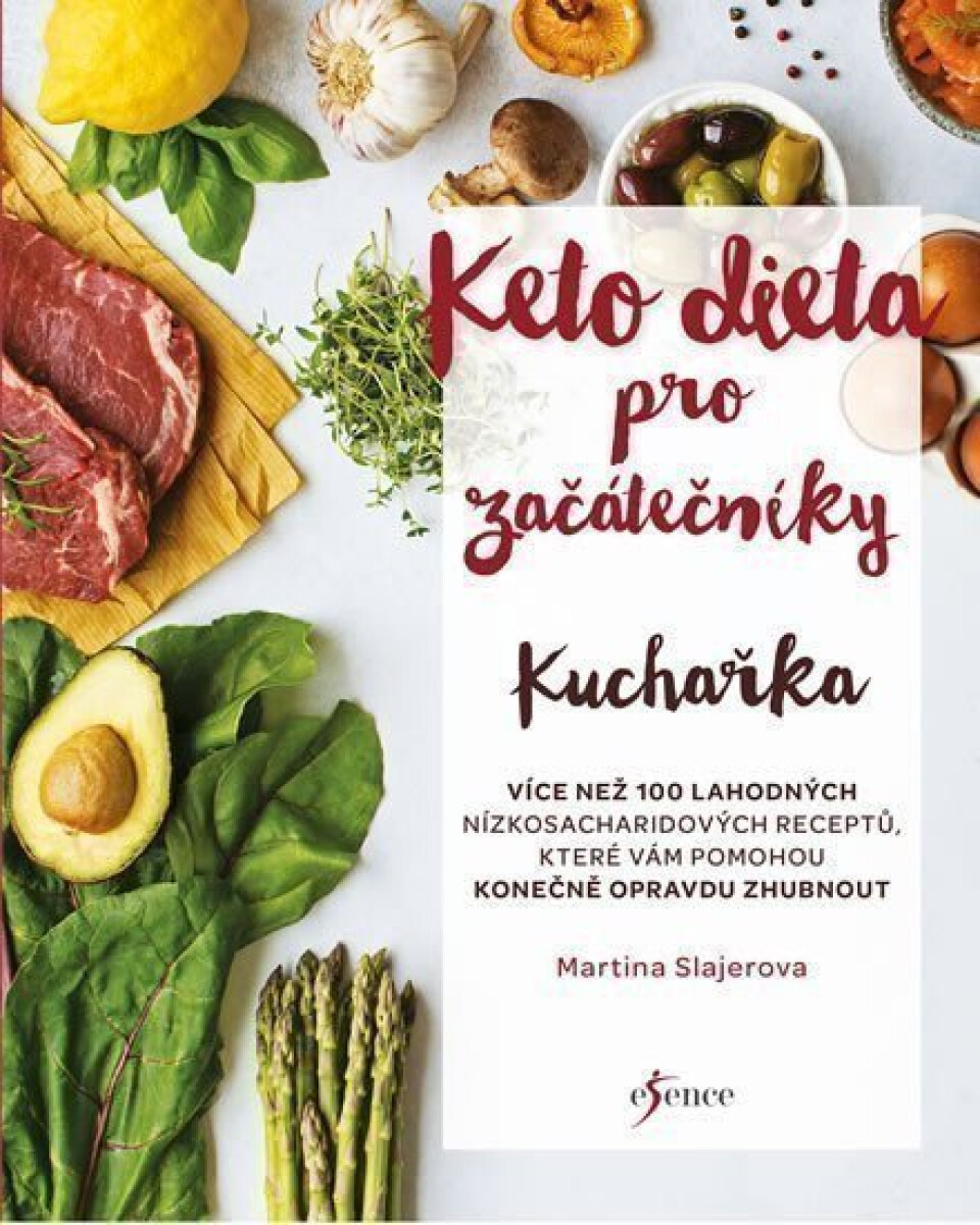 Kniha Ketodieta pro začátečníky - Kuchařka