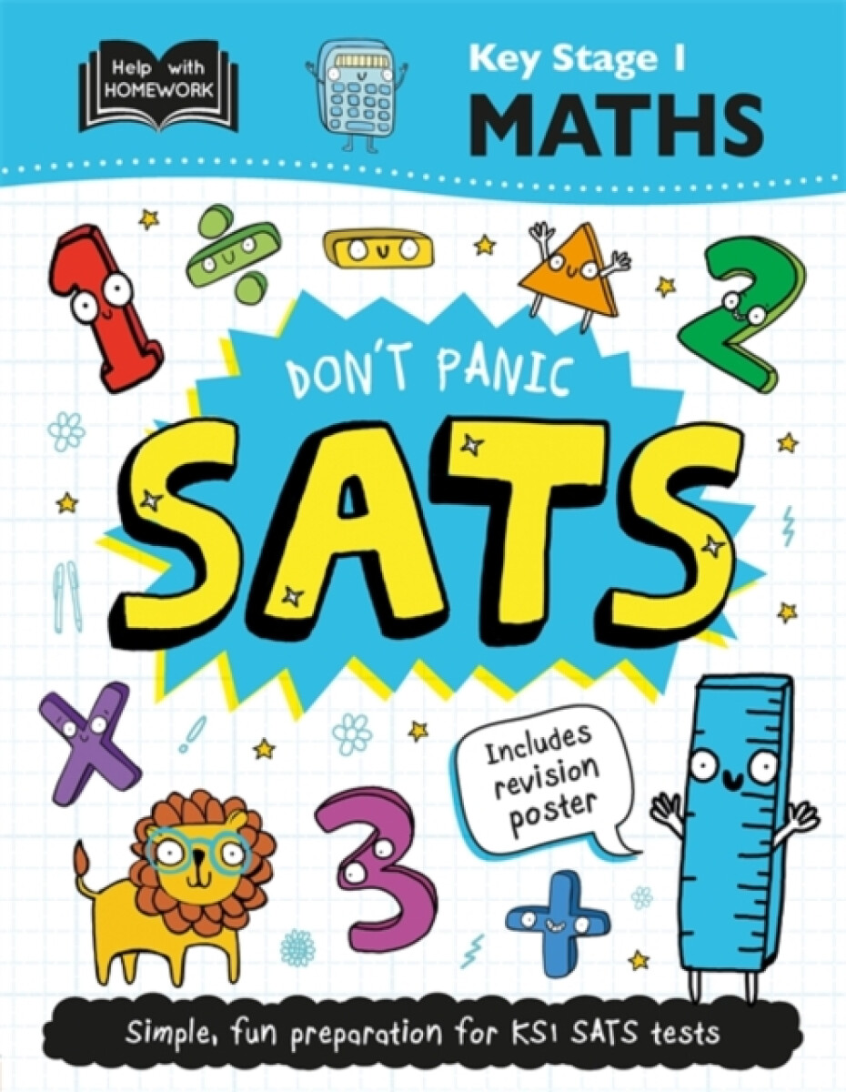 Kniha Key Stage 1 Maths: Don't Panic SATs