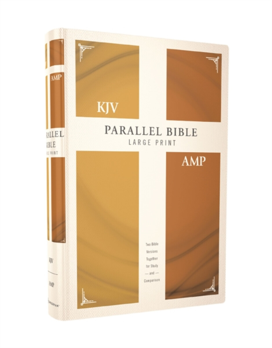 Kniha KJV, Amplified, Parallel Bible, Large Print, Hardcover, Red Letter