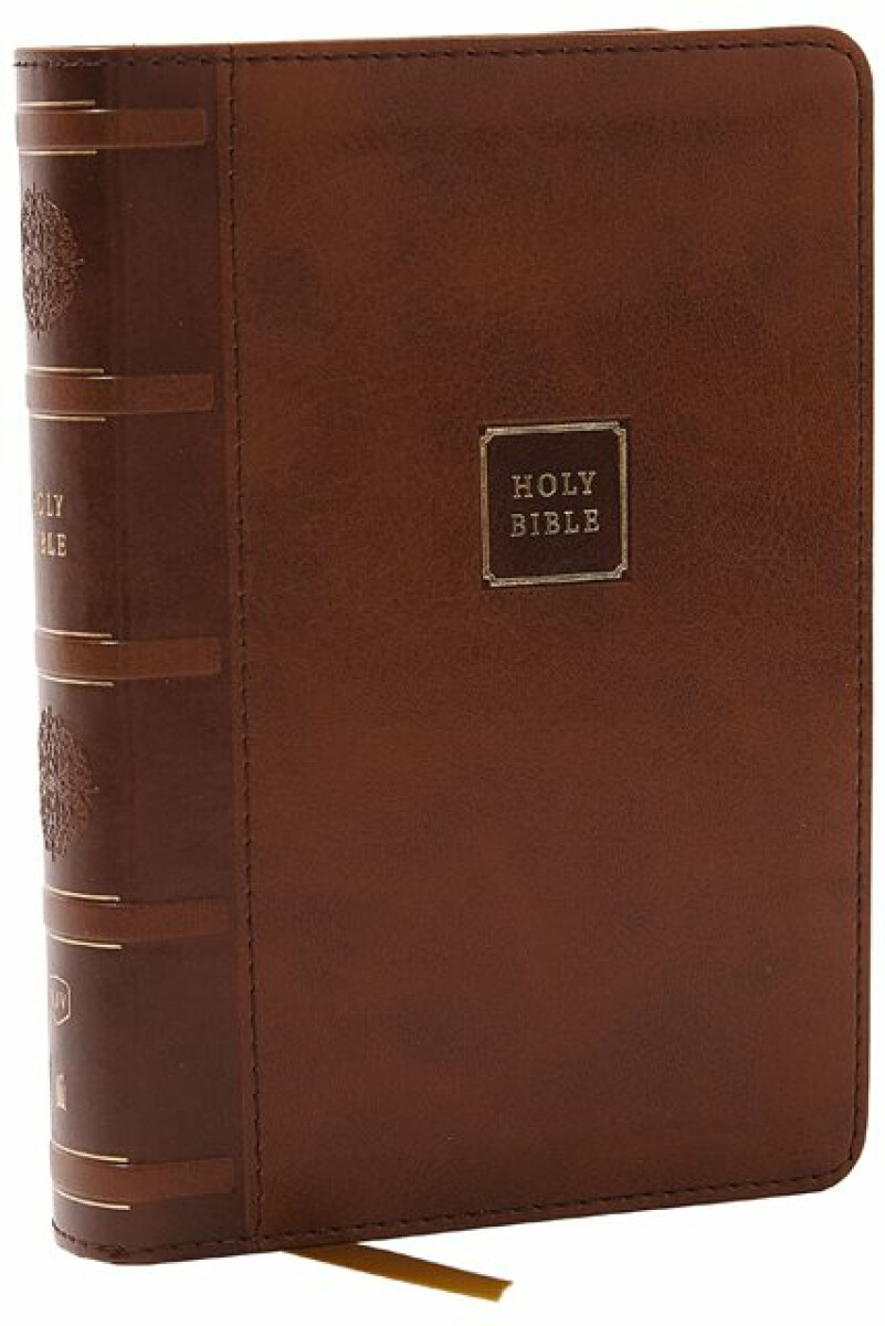 Kniha KJV Holy Bible: Compact with 43,000 Cross References, Brown Leathersoft, Red Letter, Comfort Print: King James Version