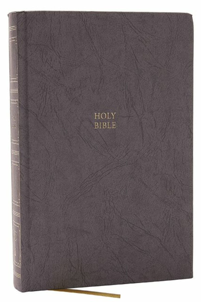 Kniha KJV Holy Bible: Paragraph-style Large Print Thinline with 43,000 Cross References, Gray Hardcover, Red Letter, Comfort Print: King James Version