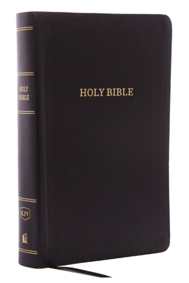 Kniha KJV Holy Bible: Personal Size Giant Print with 43,000 Cross References, Black Bonded Leather, Red Letter, Comfort Print: King James Version
