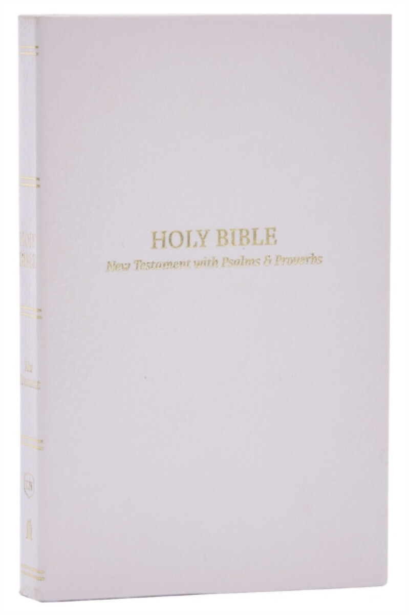 Kniha KJV Holy Bible: Pocket New Testament with Psalms and Proverbs, White Softcover, Red Letter, Comfort Print: King James Version
