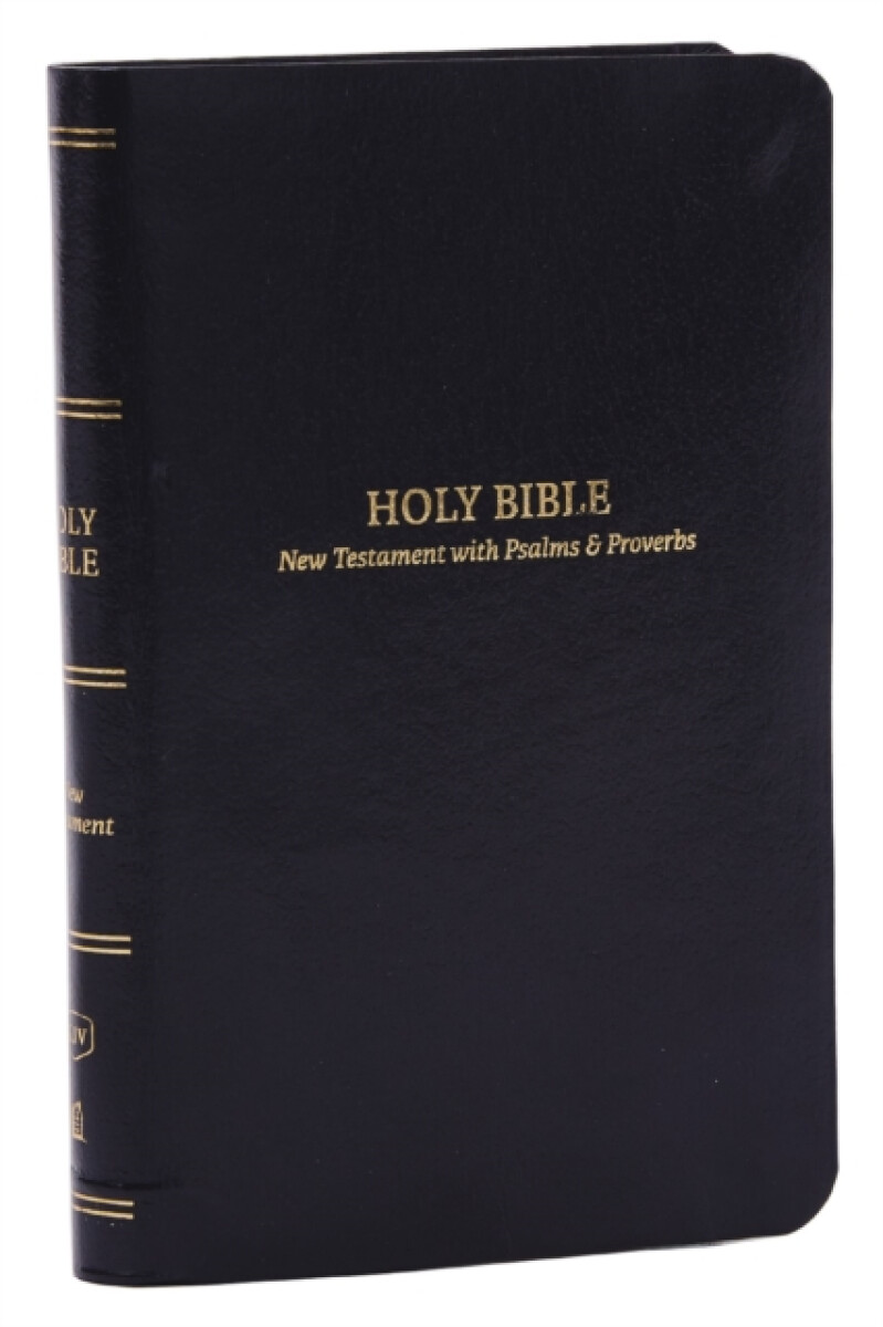 Kniha KJV Holy Bible: Pocket New Testament with Psalms and Proverbs, Black Leatherflex, Red Letter, Comfort Print: King James Version