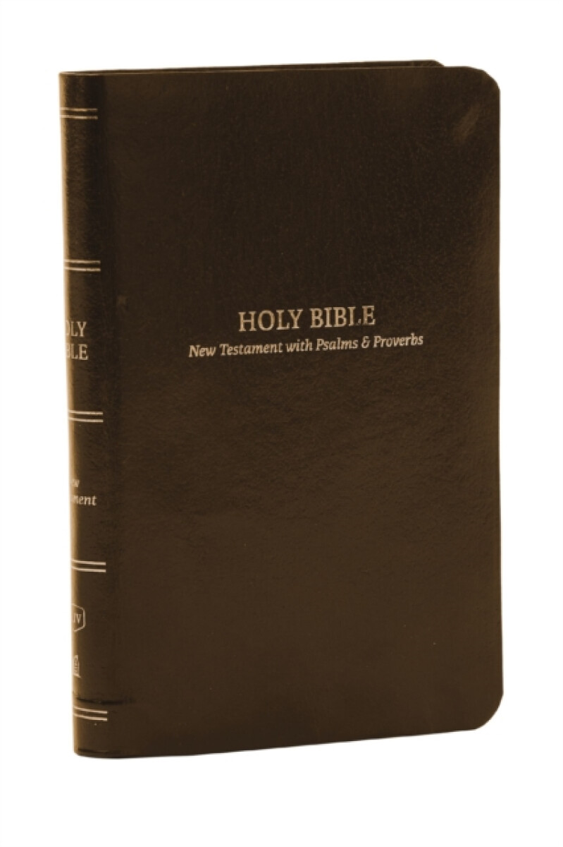 Kniha KJV Holy Bible: Pocket New Testament with Psalms and Proverbs, Brown Leatherflex, Red Letter, Comfort Print: King James Version