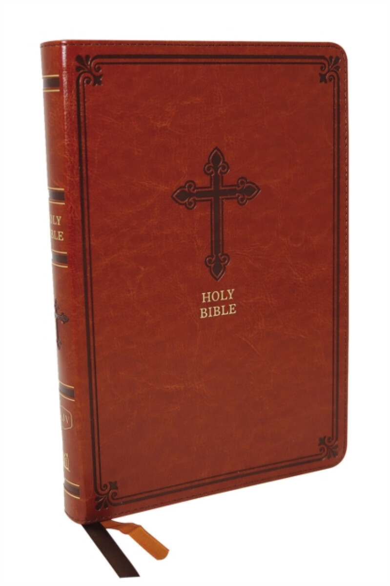 Kniha KJV Holy Bible: Thinline, Brown Leathersoft, Red Letter, Comfort Print: King James Version