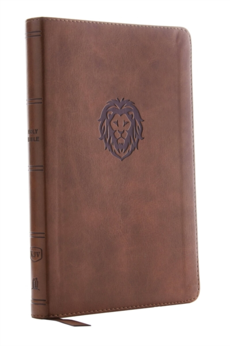 Kniha KJV Holy Bible: Thinline Youth Edition, Brown Leathersoft, Red Letter, Comfort Print: King James Version