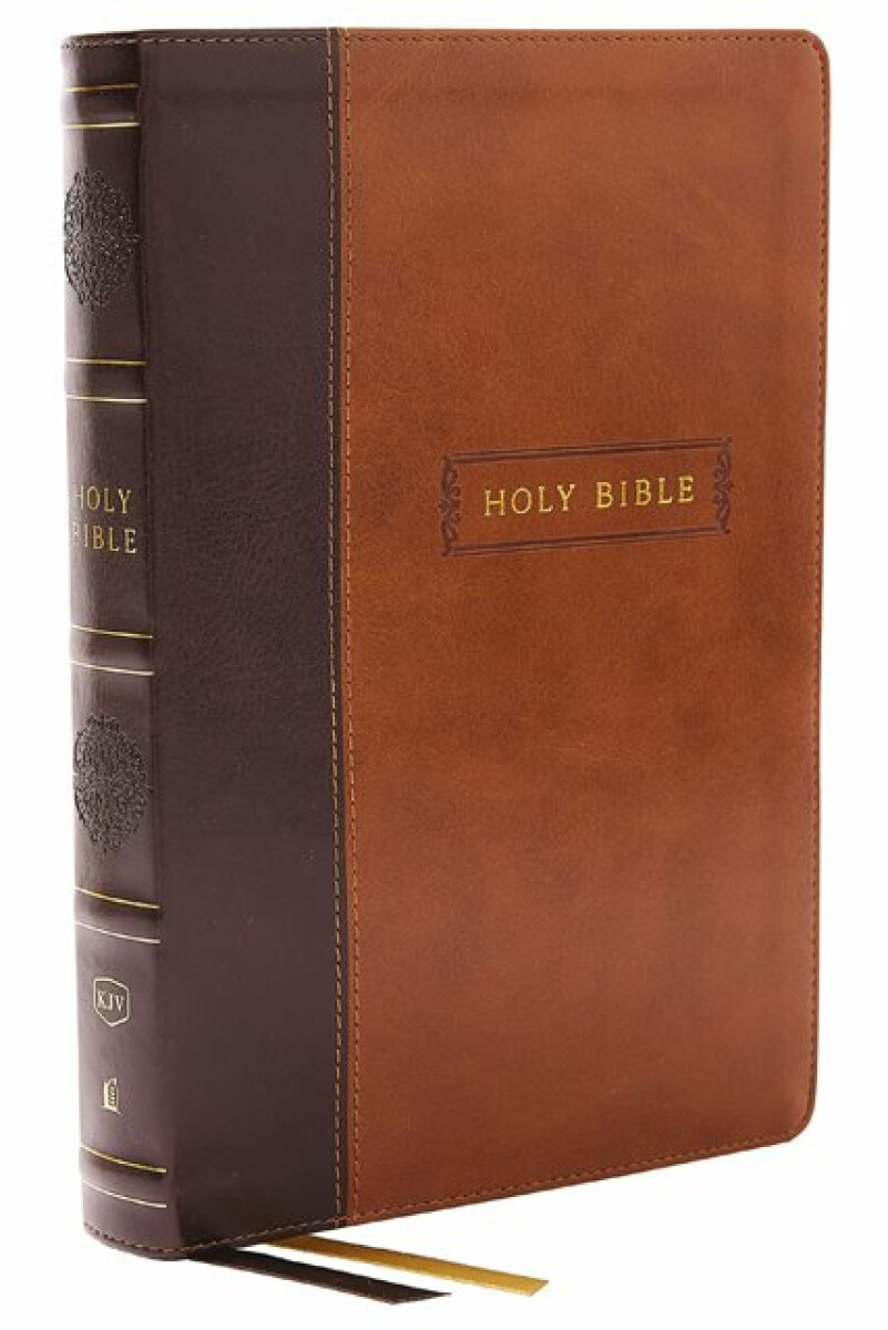 Kniha KJV Holy Bible with 73,000 Center-Column Cross References, Brown Leathersoft, Red Letter, Comfort Print (Thumb Indexed): King James Version