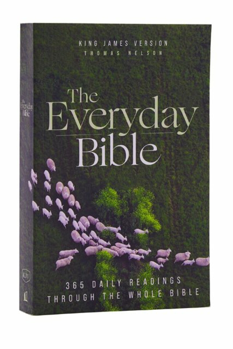 Kniha KJV, The Everyday Bible, Paperback, Red Letter, Comfort Print